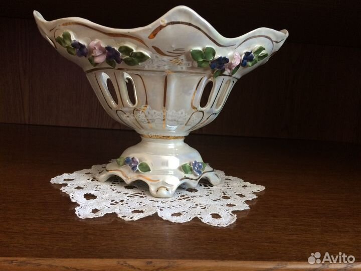 Ваза Фруктовница Винтаж СССР