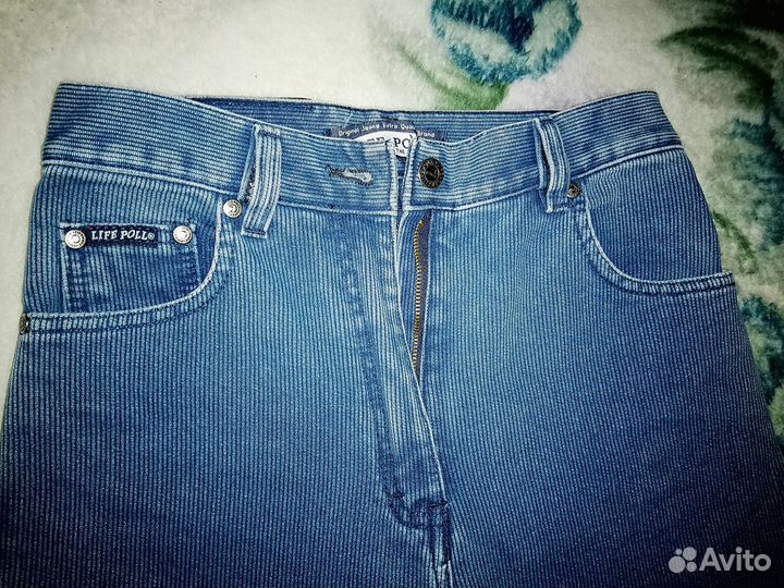 Новые джинсы микровельвет