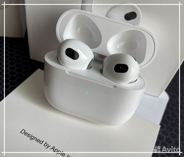 AirPods 3 (Бесплатная доставка + Чехол в подарок)