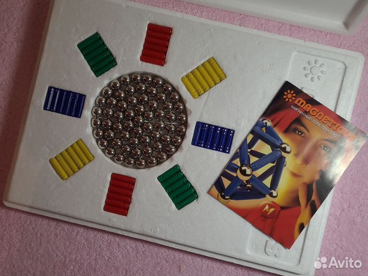 Конструктор с магнитами