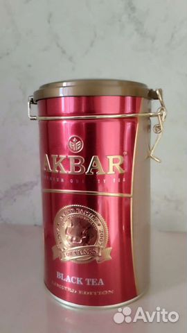 Жестяные банки для чая разные