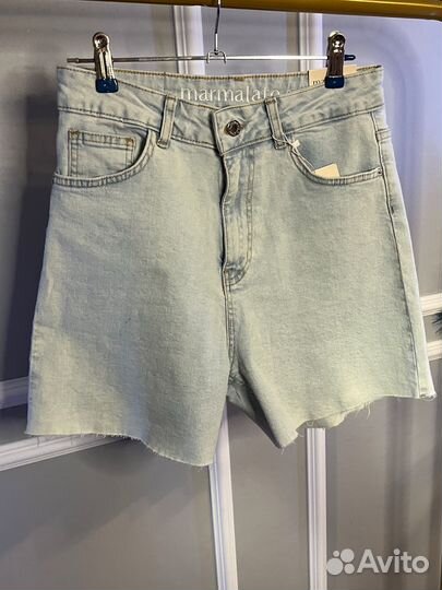 Джинсовые шорты женские 42 44 marmalato