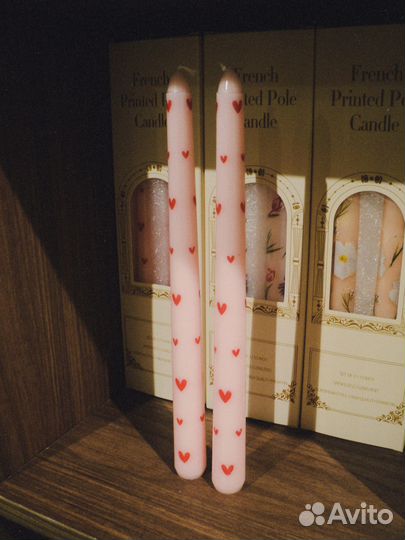 Свечи, длина 25 см (в упаковке 2 шт)