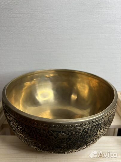 Поющая чаша кованая