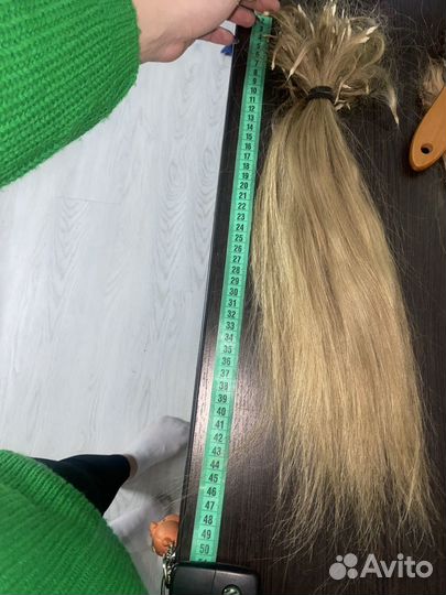 Волосы для наращивания натуральные бу