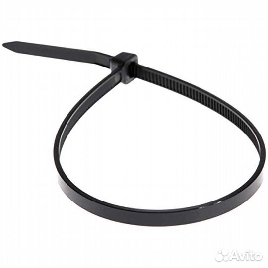 Хомуты нейлоновые черные 250х3.6 мм (уп/100шт)