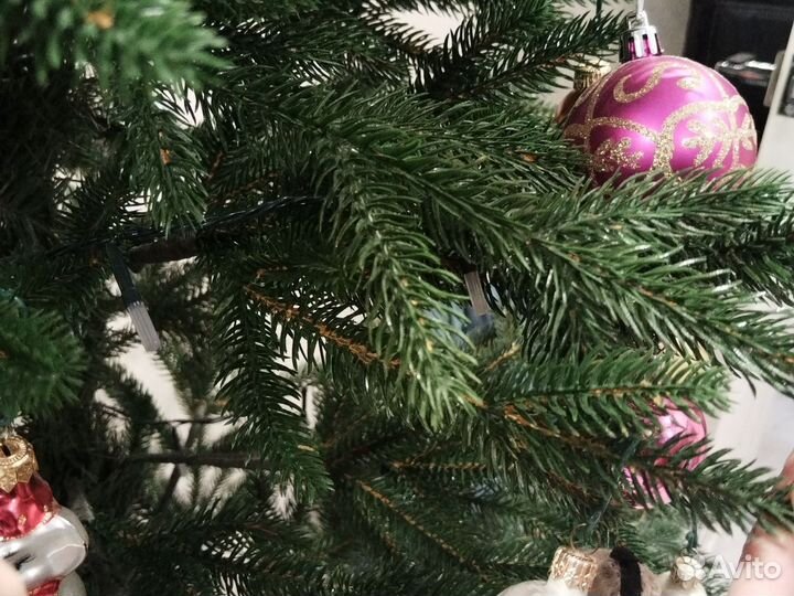 Ель искуственная литая бу