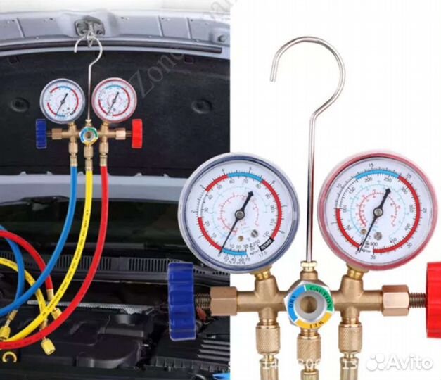 Заправка кондиционеров автомобилей и тракторов