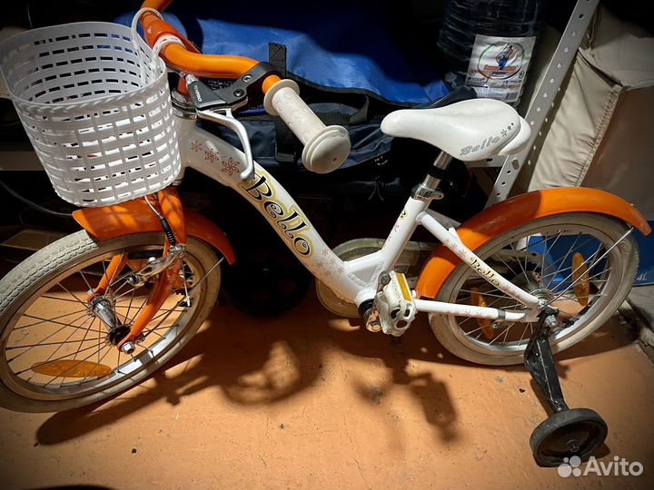 Детский велосипед bello 16