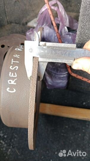 Диски тормозные зад cresta, mark и дт