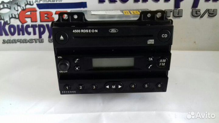 Магнитола Ford Фьюжин хэчбек fyia 2002