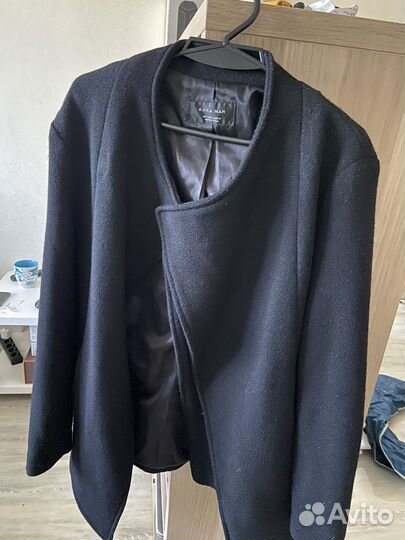 Пальто zara стильное