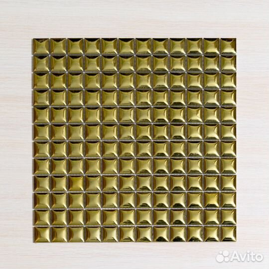 Керамическая плитка мозаика золото