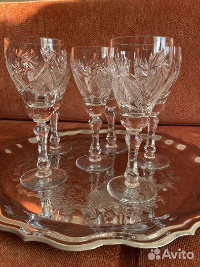 Хрустальные фужеры