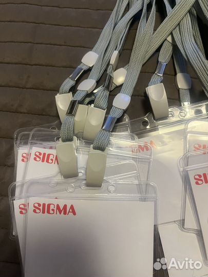 Бейджик с лентой