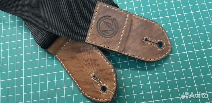 Гитарный ремень ручной работы