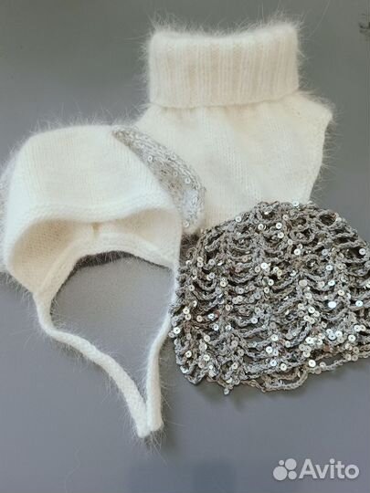 Шапка зайка