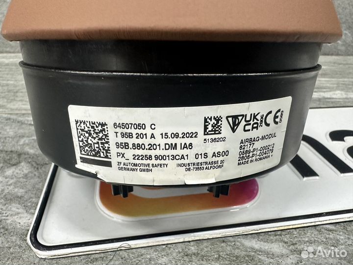 Новая подушка airbag Porsche Macan