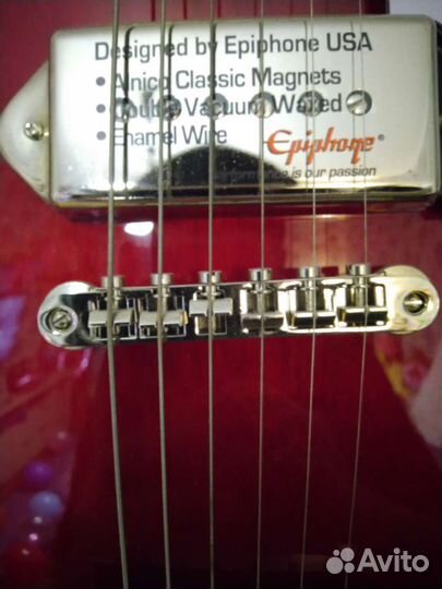 Джазовая электрогитара Epiphone casino coupe.Обмен