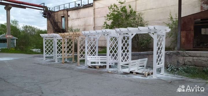 Дачная качель