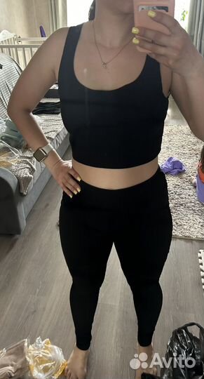 Костюм для фитнеса тройка