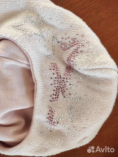 Шапка шлем для девочки демисезонная