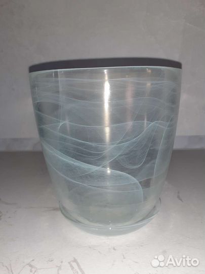 Горшок для орхидеи стеклянный