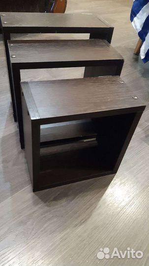 Полочки на стену, комплект 3шт