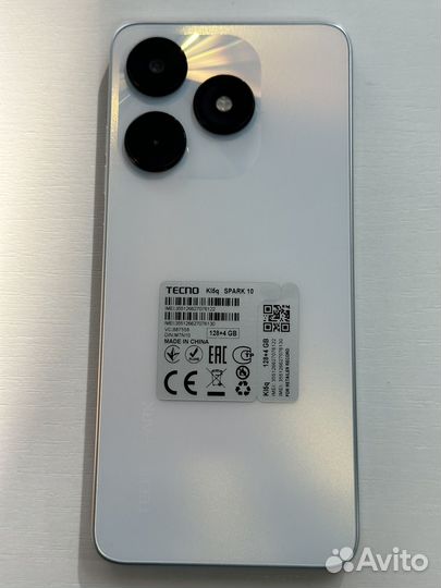 Tecno spark 10 128 гб