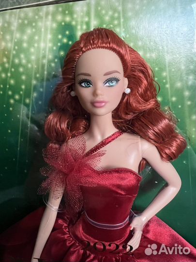Barbie Holiday 2022 redhead Walmart exclusive