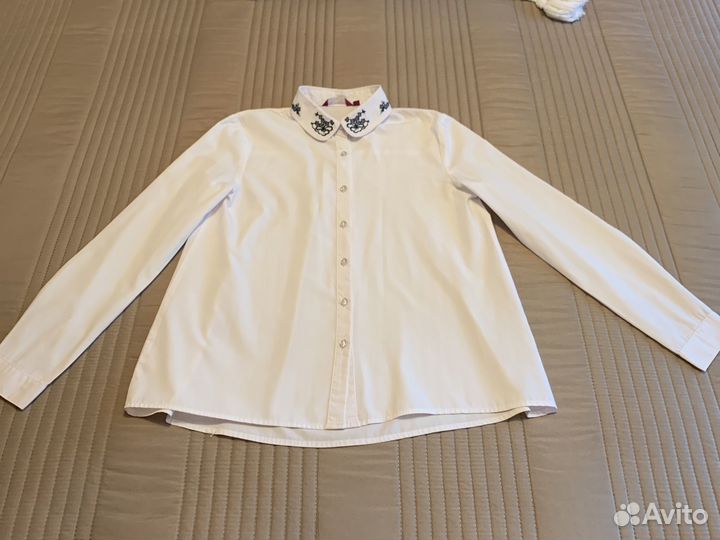 Рубашка в школу 140-146 см