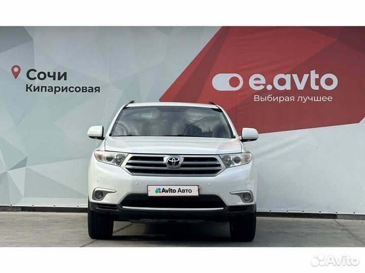 Toyota Highlander 3.5 AT, 2012, 202 000 км