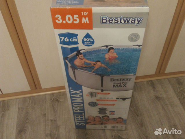 Каркасный бассейн bestway 305х76