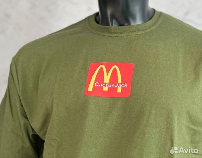 Футболка Travis Scott Cactus Jack Macdonalds