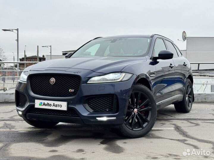 Jaguar F-Pace 3.0 AT, 2016, 185 000 км