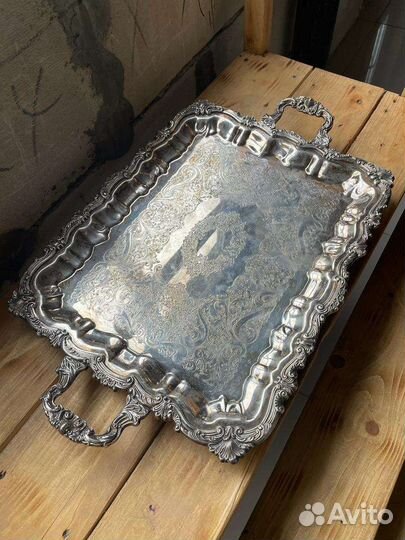 Поднос старинный
