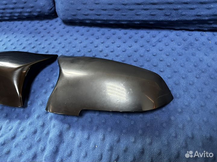 Накладки на зеркала под покрас BMW F10 рест