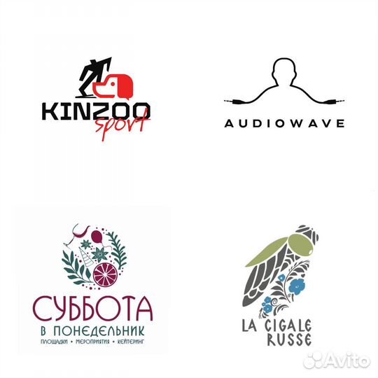 Разработка логотипа. Нейминг. Визитки. Баннеры