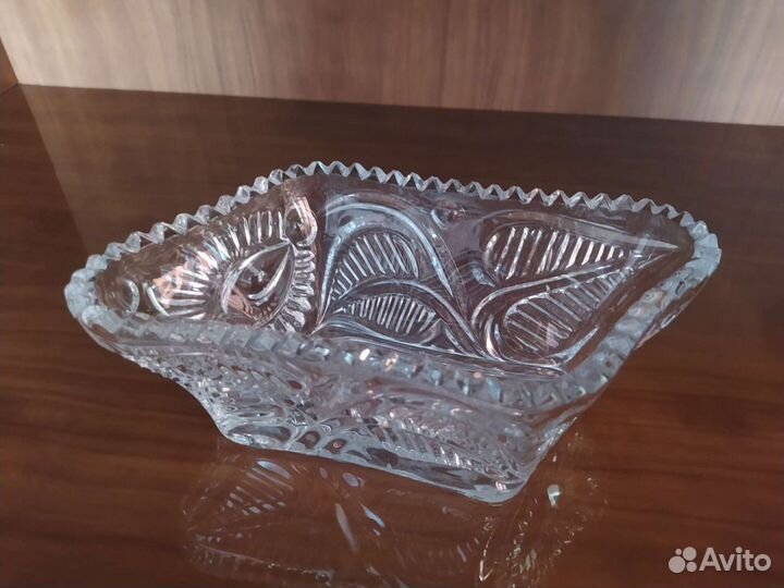 Хрустальная ваза 2 шт