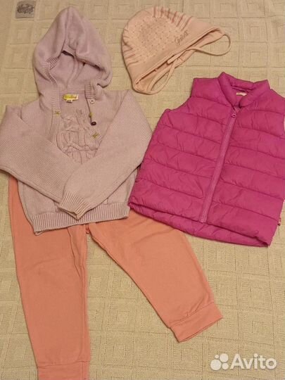 Вещи пакетом для девочки 86 92