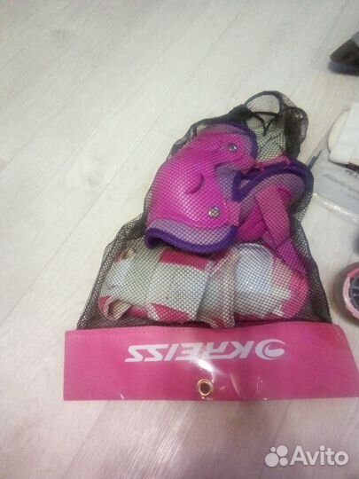 Детские ролики и защита 32 35