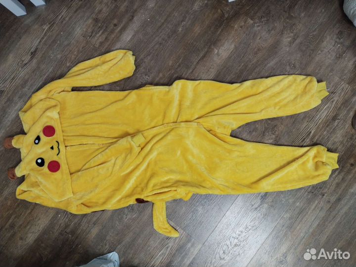 Пижама кигуруми пикачу