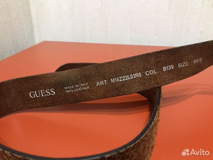 Мужской ремень guess