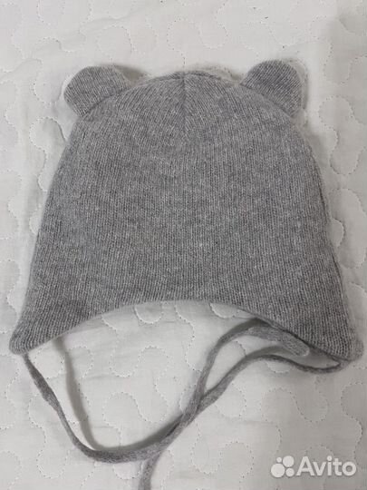 Шапка для новорожденного зима