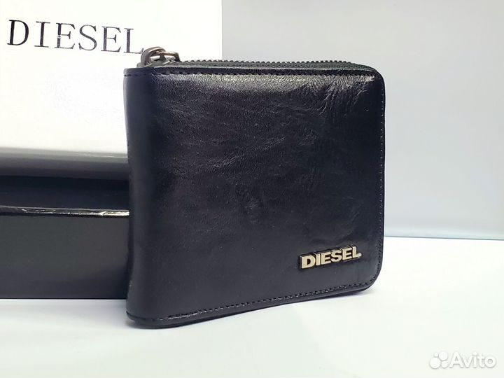 Кошелек мужской кожаный diesel