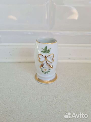 Вазочка фарфоровая под зубочистки