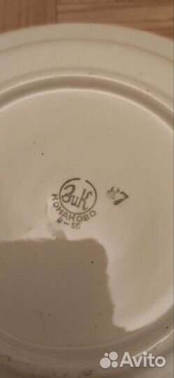 Глубокие суповые тарелки СССР