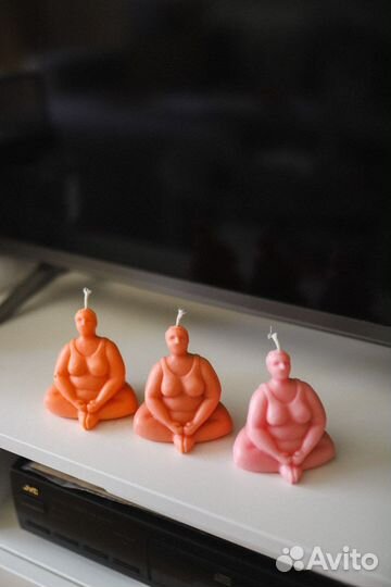 Свеча толстушка Йогиня