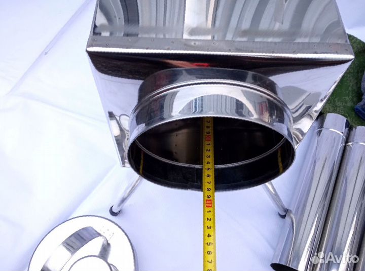 Печь буржуйка Малая на 15 л. без экранов