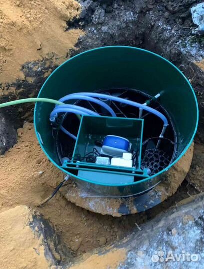 Септик из бетонных колец